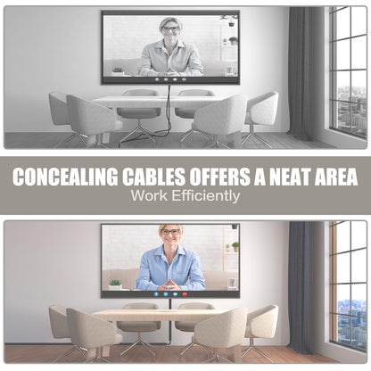 Silicone Wall Wire Hider, Side Open Wire Covers for Cords on Wall, 10FT Self-Adhesive Flexible Cord Hider for Mounted TV, Home Office, Cavity 0.63" W x 0.31" H