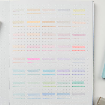 BLIEVE Aesthetic Cute Highlighters No Bleed Through, Dual Tip Chisel & Fine Point, Pastel Colors For Bible & Journaling