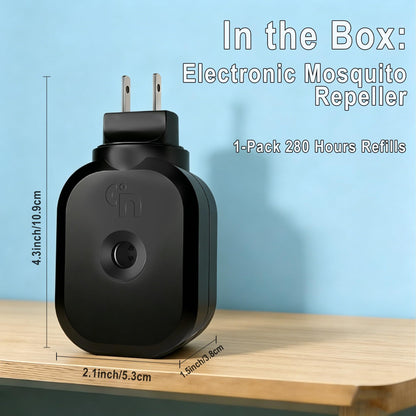 Electric Mosquito Repellent Device, Plug in Mosquito Repellent Indoor Use, Mosquito Repeller Device for Home Living Room Bedroom Office Kitchen Hotel