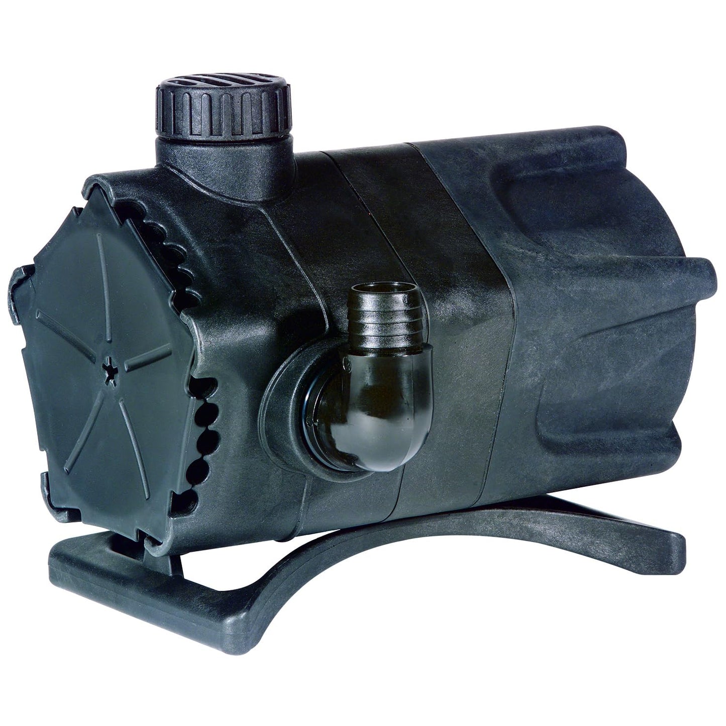 Little Giant WGP-95-PW 115 Volt, 4280 GPH Dual Discharge Direct Drive Submersible Waterfall and Pond Pump, Black, 566407