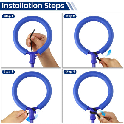 Astrell Skip Ball for Kids with Flashing Lights - Indoor Outdoor Game Fitness Toys for Kids, Cool Christmas Birthday Gifts Toys for Girls Boys Age 6 7 8 9 10+ Year Old