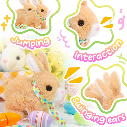 Tagitary Plush Toys Bunny Electronic Toy for Kids Toddlers