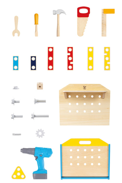 Hape Little Engineer's Workbench Toy
