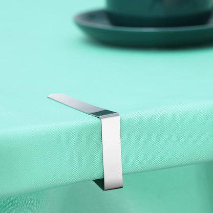 Ponure 12 Pack Tablecloth Clips - Heavy Duty Picnic Table Clips, Stainless Steel Table Cloth Cover Clamps, Table Cloth Holders Ideal for Restaurant Picnics Marquees Weddings Graduation Party