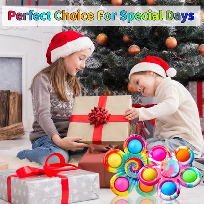 SCIONE Fidget Toys 11 Pack,Fidget Spinners Pack Gift for Kids -Pop Fidget Toys Bulk Party Favors-ADHD Anxiety Sensory Toys Stress Relief Reducer Fidgets Hand Spinner Finger Bearing Toys for Boy/Girls