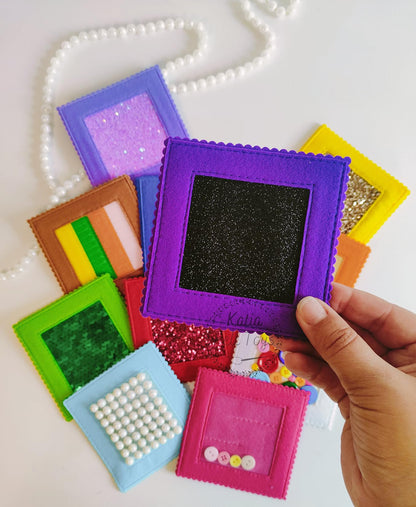 Tactile Sensory Cards Pack - Safe Touch and Feel Felt Toys for Young Children and People with Sensory Needs
