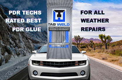 Tabweld Black Plague PDR Glue Sticks - Paintless Dent Repair - Grey, 10 Pack