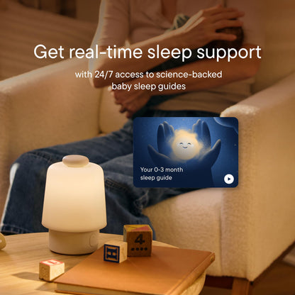 Hatch Baby Sound Machine, Night Light (Putty) | Sleep Support | Registry Essential, Routine Builder, Time-to-Rise Alarm Clock, White Noise, Nursery Stories, Toddler Kids (Wi-Fi)