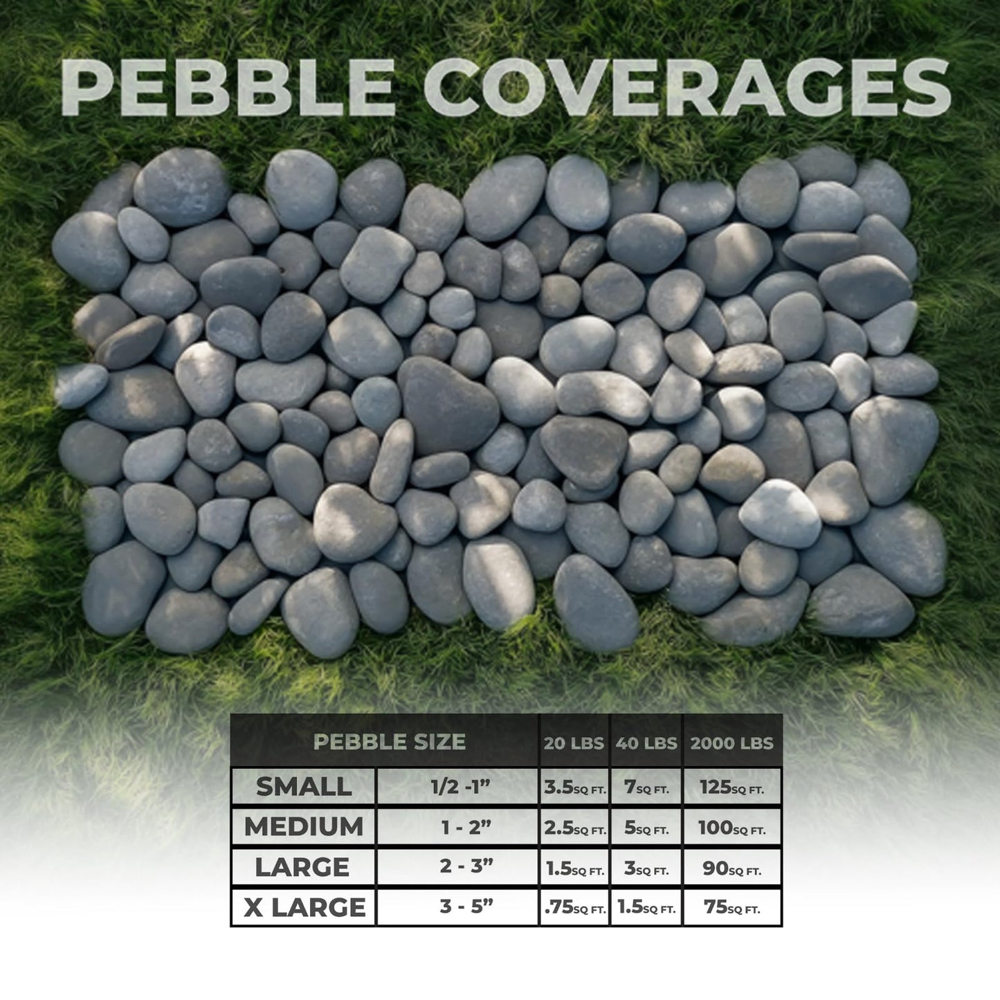 Unpolished River Rocks in Bulk - Beautiful Natural Mexican Beach Pebbles & Stones Ideal for Landscaping, Garden, Pathways, Aquarium. Hand Chosen from Baja Peninsula