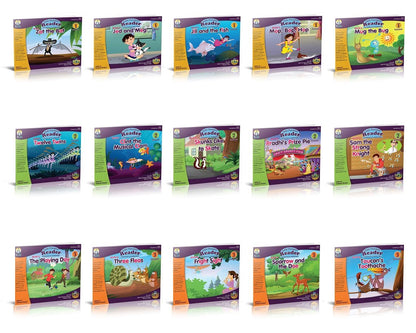 Early Reading Program for Baby, Toddler, Preschool, Kindergarten- Alphabet, Vowel Phonics & 200+ Sight Words - Little Champion Reader 9 DVD, Flash Card, Book Kit