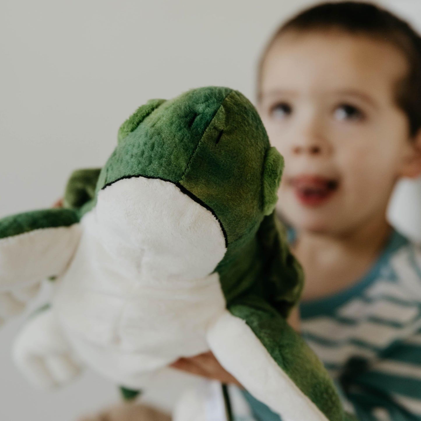 The Petting Zoo, Conservation Sea Turtle Stuffed Animal, Gifts for Kids, Baby Sea Turtle Plush Toy 10 inches