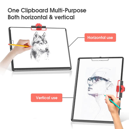 Clipboards with Pen Holder A3 Size 11 x 17 Inch Aluminum Protection Edge Clip Board for Classrooms, Offices, School, Doctor, Coaches [Upgraded Clip] (1 Pack)