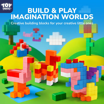 80PCS Magnetic Blocks, Magnetic Building Blocks for Kids Ages 3 4 5 6 Year Old, Magnet Cubes, Autism Montessori Toys, Preschool STEM Educational Sensory Magnet Toys Gifts for Kids 3-5 4-8