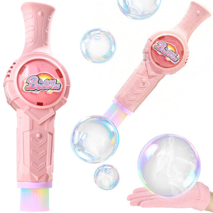 Fog Bubble Machine, Colorful Smoke Bubble Machine for Kids, Elastic Bubble Fog Machine, Magic Smoke Bubble Wand, Birthday Boy Girl Gifts