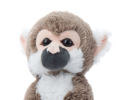 The Petting Zoo Squirrel Monkey Stuffed Animal, Gifts for Kids, Wild Onez Zoo Animals, Squirrel Monkey Plush Toy 12 inches