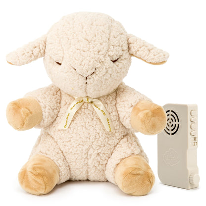 Cloud b Sound Machine with White Noise Soothing Sounds | Cuddly Stuffed Animal | Adjustable Settings and Auto-Shutoff | Sleep Sheep