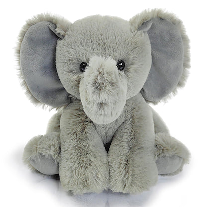 Hideekoog Elephant Stuffed Animal Toys, 8.5 Inch Soft and Cuddly Elephant Plush Animals Toy, Cute and Realistic Animals Gifts for Boys and Girls Toy for Toddlers 1-3