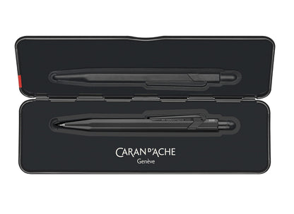 Caran d'Ache 844 Mechanical Pencil 0.7MM - Black Code in Slimpack Case