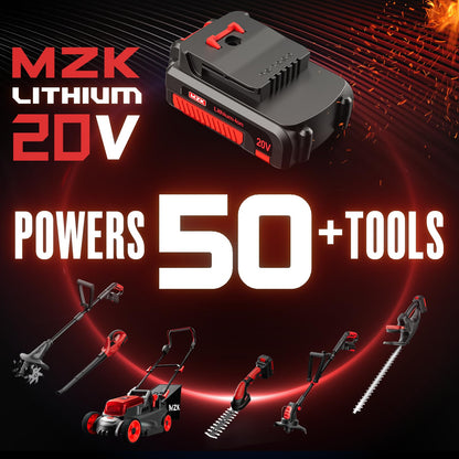 MZK 22'' Cordless Hedge Trimmer, 20V Bush Trimmer, Handheld Hedge Cutter, Grass Shrub Trimmer, Lightweight & Compact Trimmer(Battery & Charger Included)