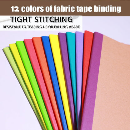 12 Pack Notebooks Lined Journal Bulk Writing Diary Planner with Thick Paper, 60 Pages, 30 Sheets, 8.3x5.5 inch for Home, Office or School Supplies, A5 Kraft Notebook