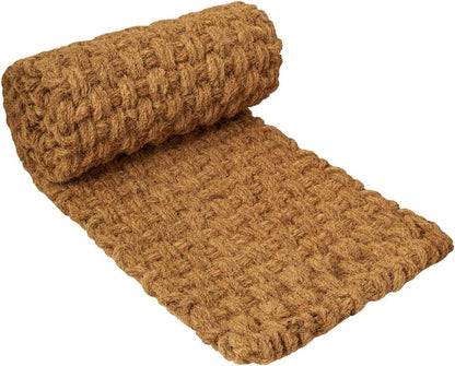 BARIEN 24” x 6 Ft Garden Pathway, 100% Natural Coco Coir Roll Mats – Hand-Woven Coir for Garden Walkway (24" x 6Ft)