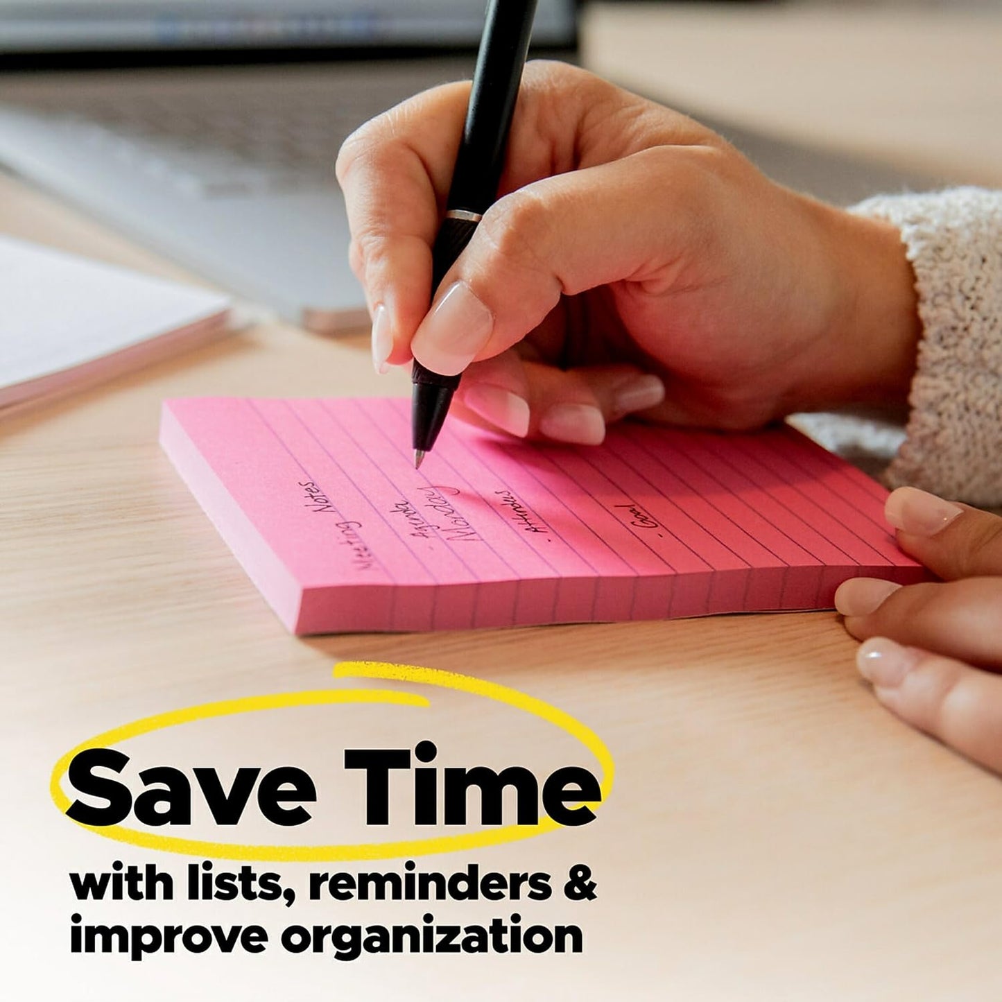 Post-it Pop-up Notes, 12 Sticky Note Pads, 3 x 3 in., School Supplies, Office Products, Accordion Sticky Notes Work with Pop-Up Note Dispenser, Beachside Café Collection