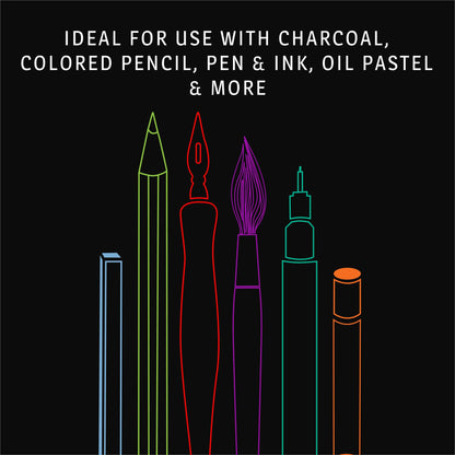 Bienfang Sketch Pad 11x14 Inch, 100 Sheets of 60lb 90gsm Art Paper, Spiral Bound Sketch Book Drawing Notebook