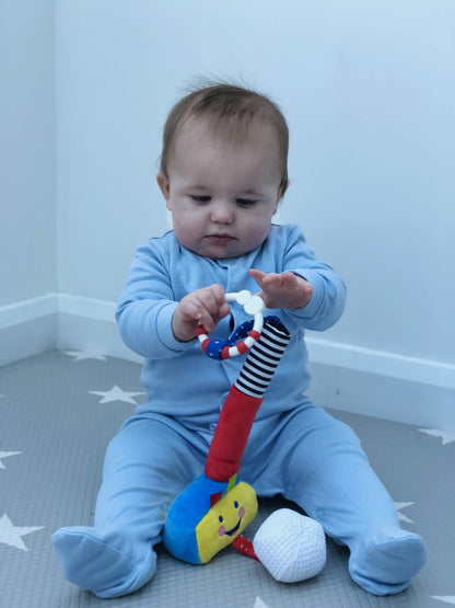Little Sport Star Newborn Golf Club | with Squeakers, Rattles & Crunchy Sounds | Sensory Toy for Baby Development | Baby Gift | The Collection