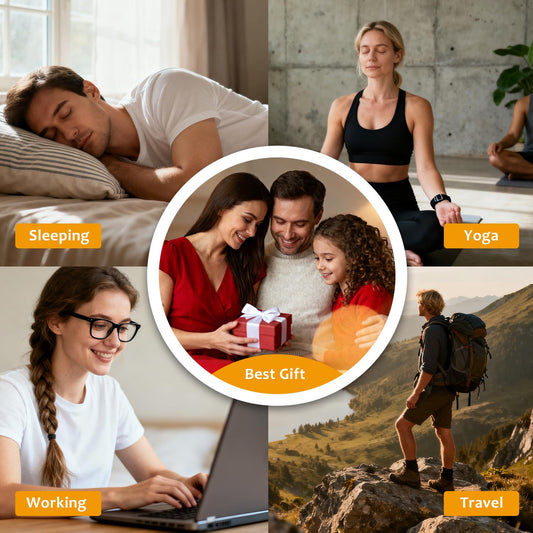 Portable Sound Noise Machine for Baby Kids Adult with 21 Natural Soothing Sounds, Memory Function, 32 Levels of Volume, Powerful Battery, Noise Canceling, Sleep Sound Timer Therapy for Home, Travel