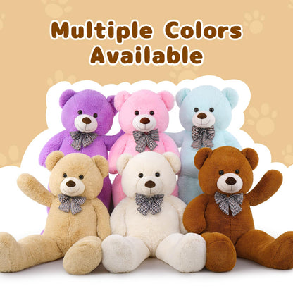 MaoGoLan Big Teddy Bear, 6 Feet Life Size Huge Plush Stuffed Animal, Adorable and Soft Teddy Bear Gift for Christmas, Valentine's, Birthday, or Long Distance