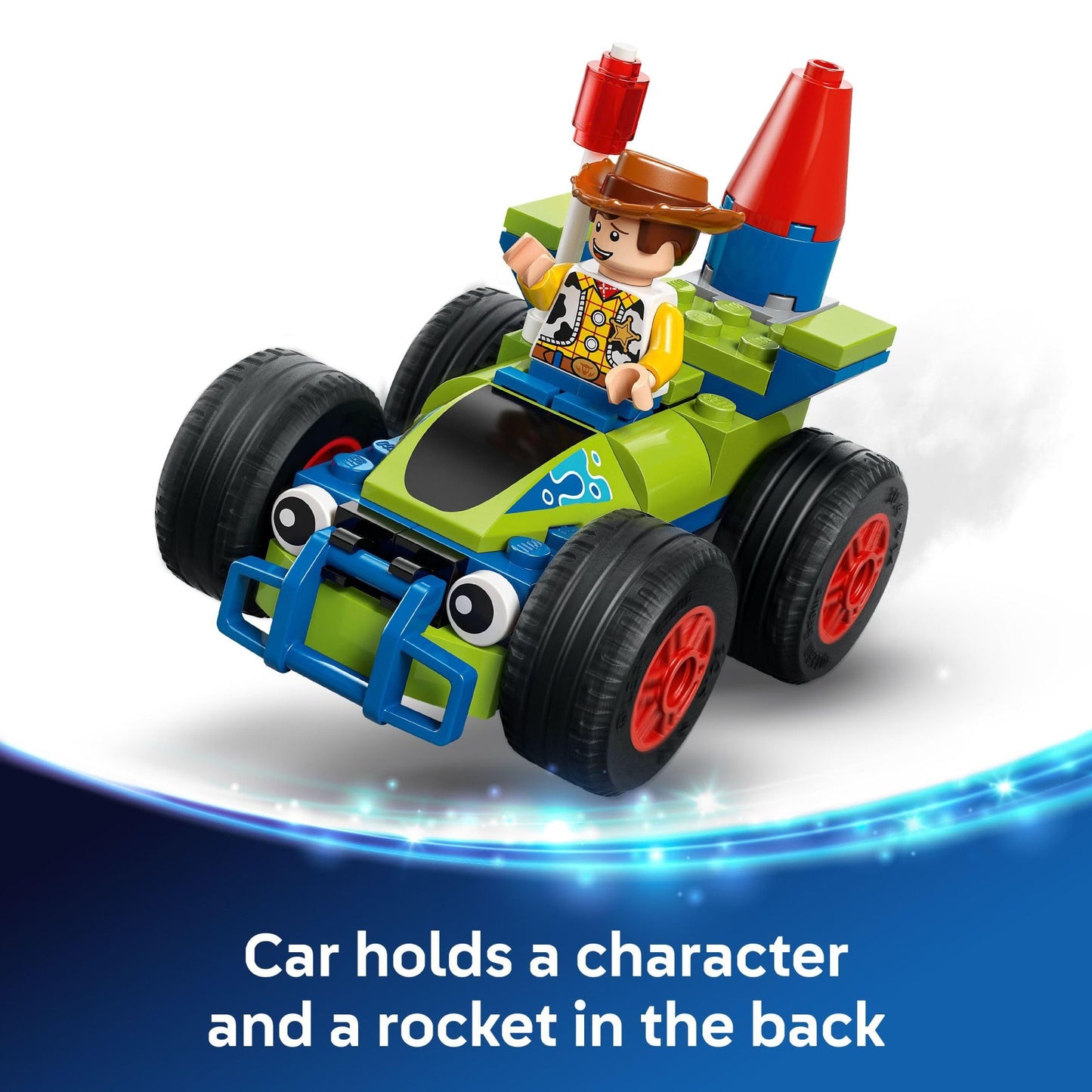 LEGO Disney and Pixar’s Toy Story Celebration Train & RC Car Toddler Toy - Sensory and Pretend Play Building Set for Preschool Boys and Girls, Ages 4+ - Disney Gift Idea for Birthdays - 43264