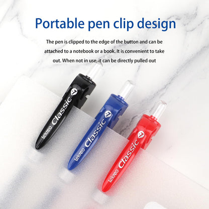 Classic Retractable Gel Roller Pens, 0.7mm Fine Point, Red Ink (Red - 12 Packs)