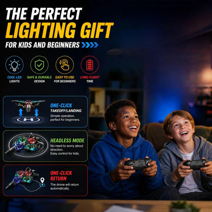 BEACONDESI RC F35 Fighter Drone for Kids, Remote Control Airplane with Altitude Hold, RC Jet Drone Toy with LED Lights, Easy to Fly RC Airplane for Beginners Boys Girls Green