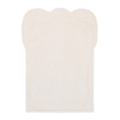 NoJo Emma The Elephant - Grey & White Knit Shaped Baby Blanket - Dream Big, Grey, White, Peach, Black (4397800)