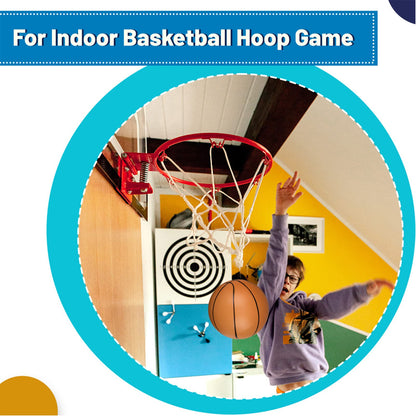 Mini Toy Basketballs, Small 6 Inch Replacment Ball for Indoor Mini Basketball Hoop, 6" Small Replacement Basketball, Toddler Balls, Beach Sand Toy Rubber Ball for Inflatable Pool Hoop Kids Adult