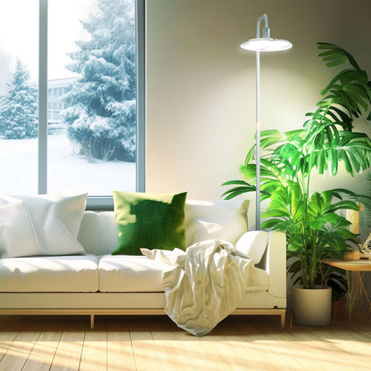 SANSI Grow Lights for Indoor Plants, 100W Full Spectrum Tall Plant Lights for Indoor Growing, 47"-70" Standing Grow Light with Remote Control 5 Level Dimmable 10200LM 8/12/14H Auto On/Off Timer