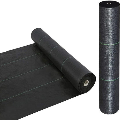 NINXANG Weed Barrier Landscape Fabric Durable Weed Block Gardening Mat Non Woven Weed Block Fabric Garden Landscaping Fabric Roll Weed Control Fabric in Rolls (4FTx100FT)