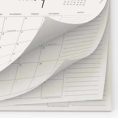 Cabbrix Desk Calendar 2026 with Desktop Mat, Desk Pad Calendar 15"x 12" From July 2026 to December 2027, Desk Calendar for Home Office and School, Easy Planning, Green