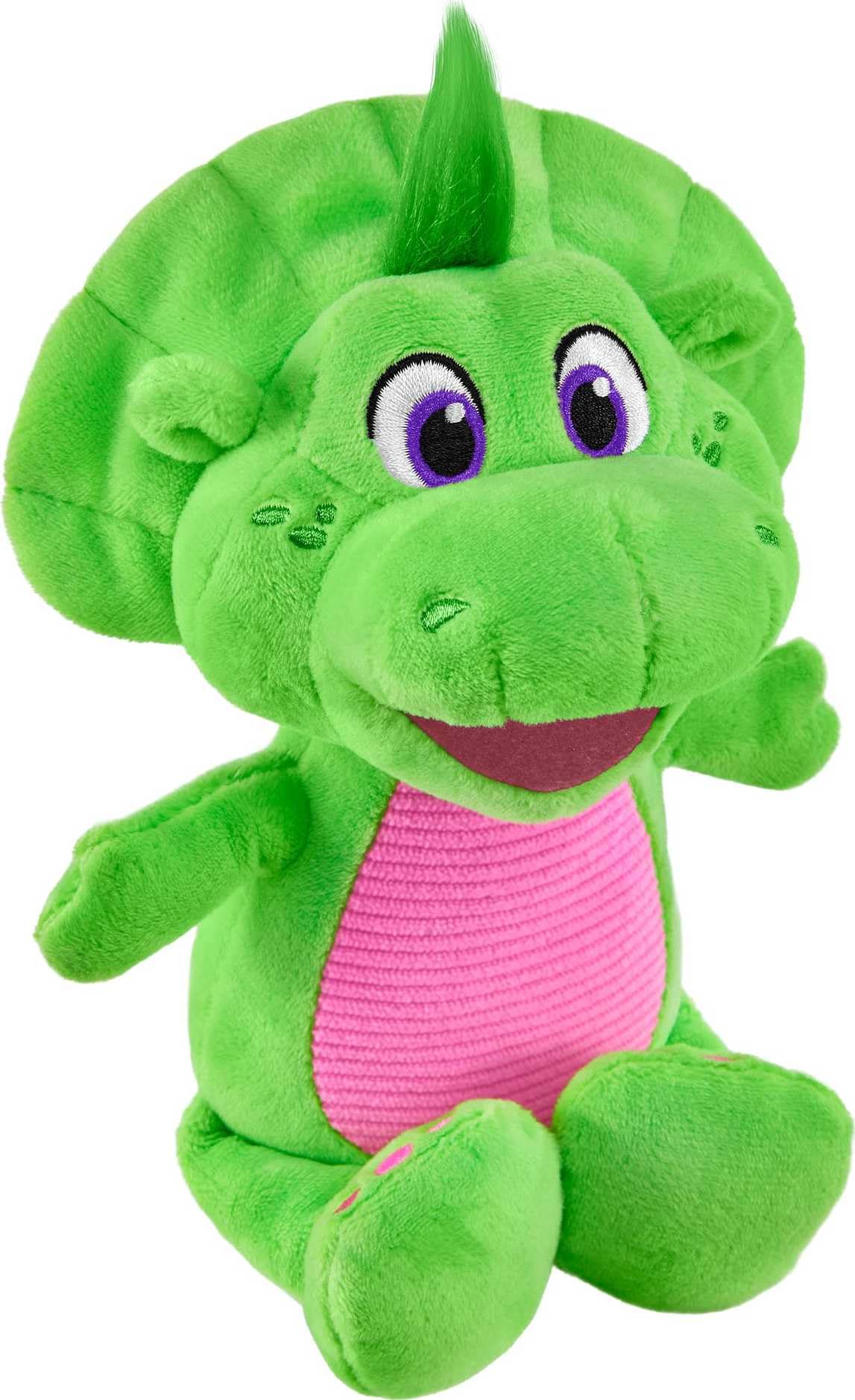 Barney’s World Toddler Toy Plush Baby Bop 8-Inch Dinosaur Character for Preschool Kids Ages 2+ Years