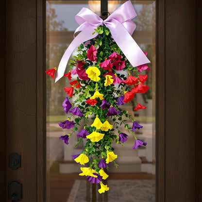 predolo Floral Morning Glory for Holiday Indoor Outdoor Home