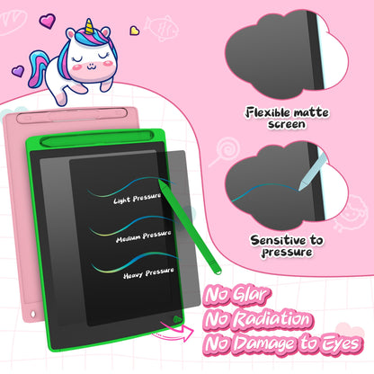 3 Pack LCD Writing Tablet, Colorful Toddler Drawing Tablet Doodle Board for Kids, Erasable Reusable Electronic Drawing Pad, LEYAOYAO Educational and Learning Toy for 3-6 Years Old Boy and Girl