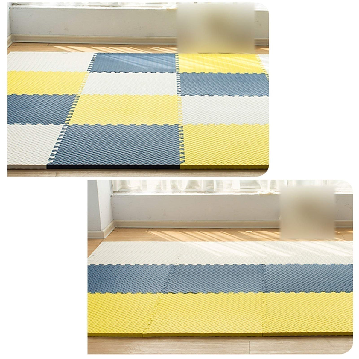 ALGFree Infant Crawling Mat EVA Soft Playmats Foam Puzzle Play Mat for Kids Childrens Toddler Living Rooms Yoga Gym Play Area Interlocking Floor Tiles, Free Combination