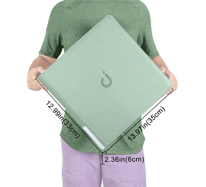 Premium Card Binder 12 Pocket - Fits 1200 Cards，3X4 Ringless Card Binder with Sleeves for Trading Cards & Sports Cards（Model D，Asakusa Green）