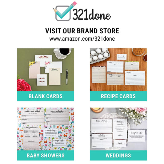 321Done Client Profile Cards, Made in USA - 5.5x 8.5, Customer Information Form, Three Ring Binder Insert Sheets for Small Business, Salon, Spa, Hairdresser, Stylist, Nail Salons Supplies - 50-Pack