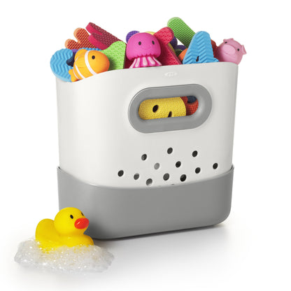 OXO Tot Stand Up Bath Toy Storage – Gray