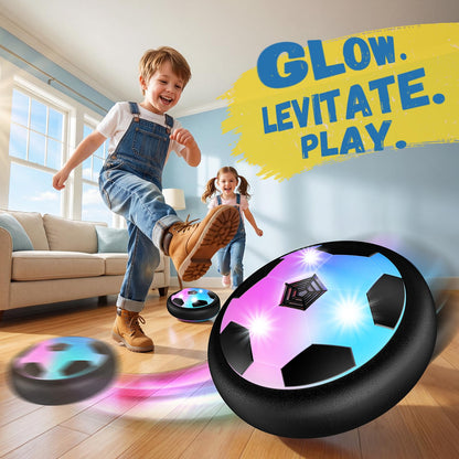 HopeRock Hover Soccer Ball Toys for 3-12 Year Old Boys Girls, Indoor and Outdoor Creative Toys for Toddlers with Foam Bumper, Birthday Gifts for 3 4 5 6 7 8+ Year Old Children's