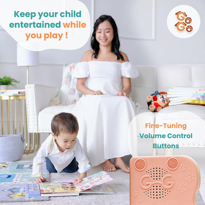 GO GO Songs of Creation and Praise: Christian Baby Books with 10 Songs, Singing Toy, Sound Play for Ages 1-5, Musical Learning, and Interactive Praise Gift for Kids, Bible for Toddlers 1-3