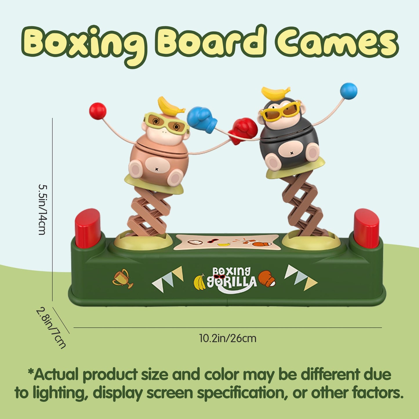 BDuck Games for Kids, Toddler Punching Toys Kids Game Boxing Gorilla, Educational Toys Preschool Games for Toddler 3+, Family Games 2 Players Birthday Gifts Easter Back-to-School