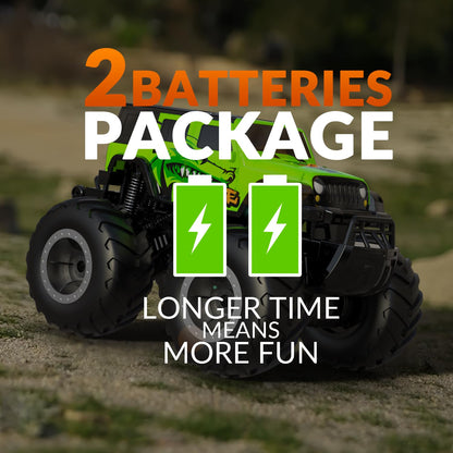 STEMTRON Amphibious Remote Control Car Toys for Boys 2.4GHz 1:16 All Terrain Off-Road RC Car Waterproof RC Monster Truck Kids Pool Toys Remote Control Boat Gifts for Kids Boys