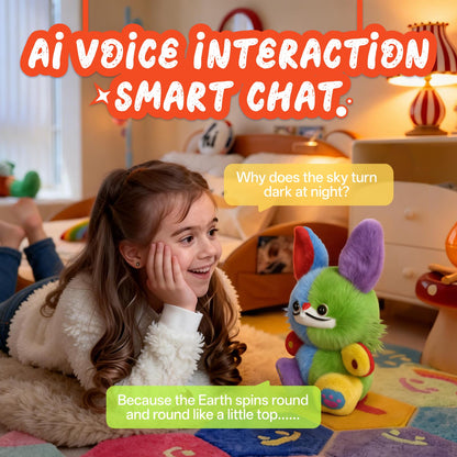 AI Learning Toys for Toddlers with Smart Interactive, Educational Toys for Preschool Learning Activities, Emotional AI Companion, Phonics Practice, Knowledge Q&A, Storyteller ect, Multiple Languages